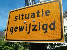 situatie gewijzigd