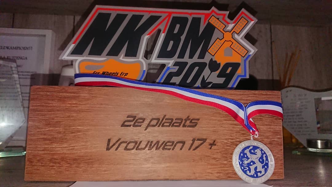 Suela 2e bij NK BMX KNWU