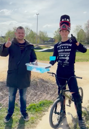 Bo van Burgsteden verloot een shirt