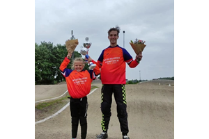 Fem en Damian Nederlands Kampioen