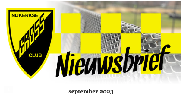 Nieuwsbrief September 2023 is verzonden