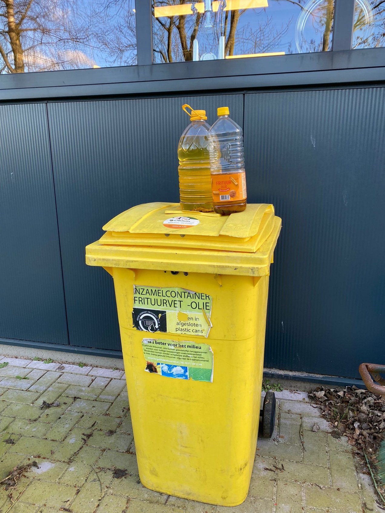 Inzamelen Frituurvet en -olie