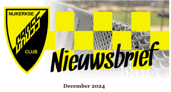Nieuwsbrief December 2024 is verzonden