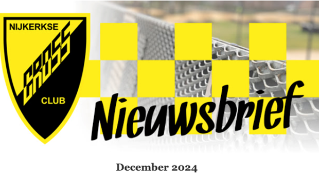 Nieuwsbrief December 2024 is verzonden