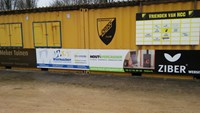 Bij de finish